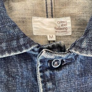 United Arrows denim chore coat